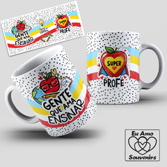 Caneca Gente Que Ama Ensinar - comprar online