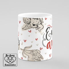 Caneca Já Era Amor Antes De Ser Eu Te Amo - comprar online