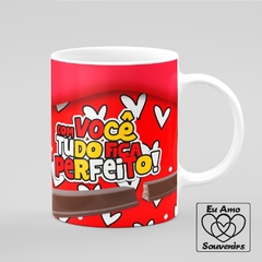 Caneca KitKero com Você Tudo Fica Perfeito