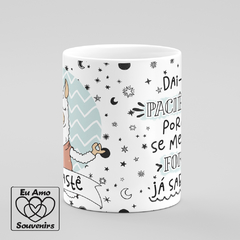 Caneca Lhamastê Dai-me Paciência