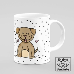 Caneca Mãe de Cachorro - Eu Amo Souvenirs