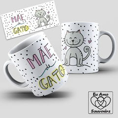 Caneca Personalizada Mãe de Gato