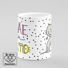 Caneca Personalizada Mãe de Gato