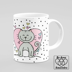 Caneca Mãe de Gato - Eu Amo Souvenirs