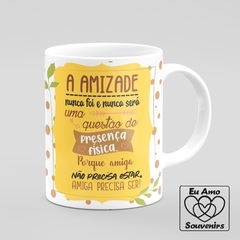 Caneca Mensagem De Amizade