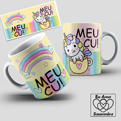 Caneca Meu Cu Unicórnio