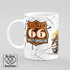 Caneca Moto Harley-Davidson Route 66