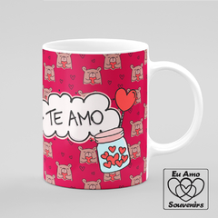 Caneca Namorados Amor da Minha Vida Te Amo