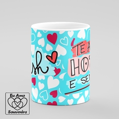 Caneca Namorados Crush Te Amo Hoje e Sempre