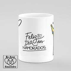 Caneca Feliz Dia Dos Namorados King (Rei)