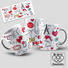 Caneca Love Elementos