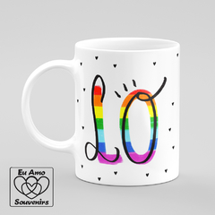 Caneca Namorados Love LGBT - comprar online