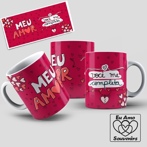 Caneca Declaração De Amor: Tradução Do Que Eu Sinto Por Você - Minha Caneca