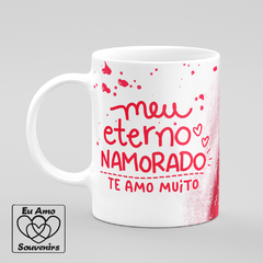 Caneca Meu Eterno Namorado Sou Apaixonada Por Você