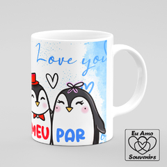 Caneca Sou Feliz No Amor e a Culpa É Sua