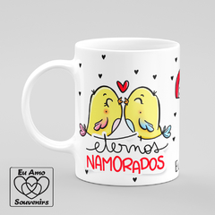 Caneca Te Amo Mais de Mil Milhões Eu + Vc