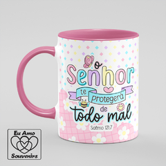 Caneca O Senhor Te Protegerá de Todo Mal