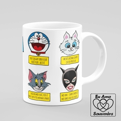 Caneca Os Mandamentos de Um Gato - Eu Amo Souvenirs