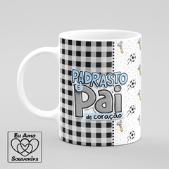 Caneca Padrasto É Pai de Coração