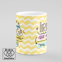 Caneca Personalizada Amizade Para A Melhor Amiga Do Mundo