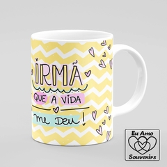 Caneca Personalizada Amizade Para A Melhor Amiga Do Mundo