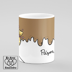 Caneca Páscoa É Amor na internet