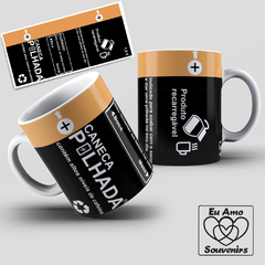 Caneca Pilhada Personalizada Duracell