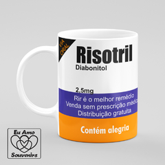 Caneca Risotril Estampa Caixa de Remédio - comprar online