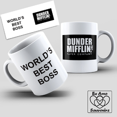 Caneca Personalizada Seriado The Office - World's Best Boss