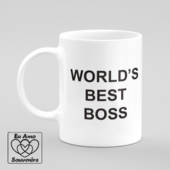 Caneca Personalizada Seriado The Office - World's Best Boss