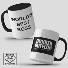 Caneca Personalizada Seriado The Office - World's Best Boss