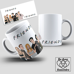 Caneca Série Friends Personagens em Desenho