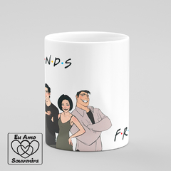 Caneca Série Friends Personagens em Desenho