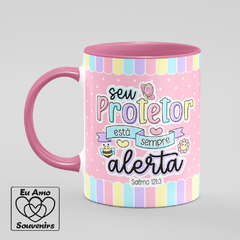 Caneca Seu Protetor Está Sempre Alerta