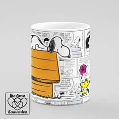 Caneca Snoopy Estampa Quadrinhos na internet