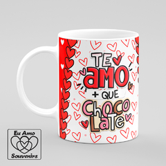 Caneca Te Amo Mais Que Chocolate