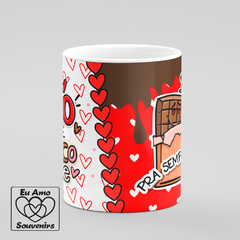 Caneca Te Amo Mais Que Chocolate