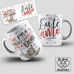 Caneca Um Para O Outro E Ambos Para Deus Cupido