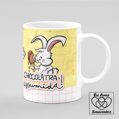 Caneca Vai Um Chocolate Aí Chocolatra Assumida - Eu Amo Souvenirs