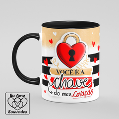 Caneca Você É a Chave do Meu Coração