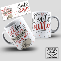 Caneca Você Foi O Meu Inesperado Mais Esperado Casal - comprar online