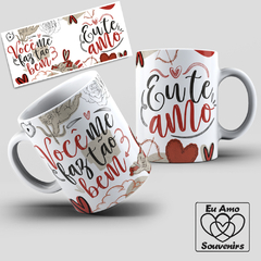 Caneca Você Me Faz Tão Bem Eu Te Amo Cupido - comprar online