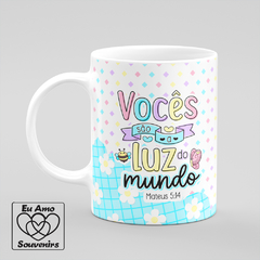 Caneca Vocês São a Luz do Mundo