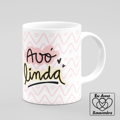 Caneca Vovó É Amor de Mamãe em Dobro