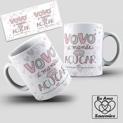 Caneca Vovó É Mamãe com Açúcar