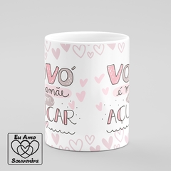 Caneca Vovó É Mamãe com Açúcar