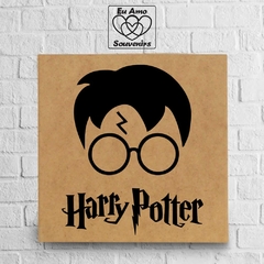 Placa em MDF Harry Potter Elementos