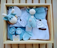 Ajuar Baby Blue + Baby Box - comprar online