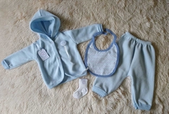 Ajuar Baby soft Blue