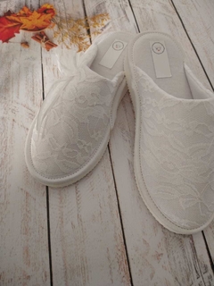 Pantuflas encaje Premium - comprar online